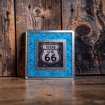 Gold Sparkle & Turquoise Interchangeable Night Light | Interchangeable Art