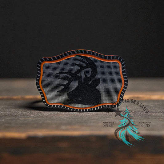 Hunter’s Edge Buck Stainless Acrylic Patch