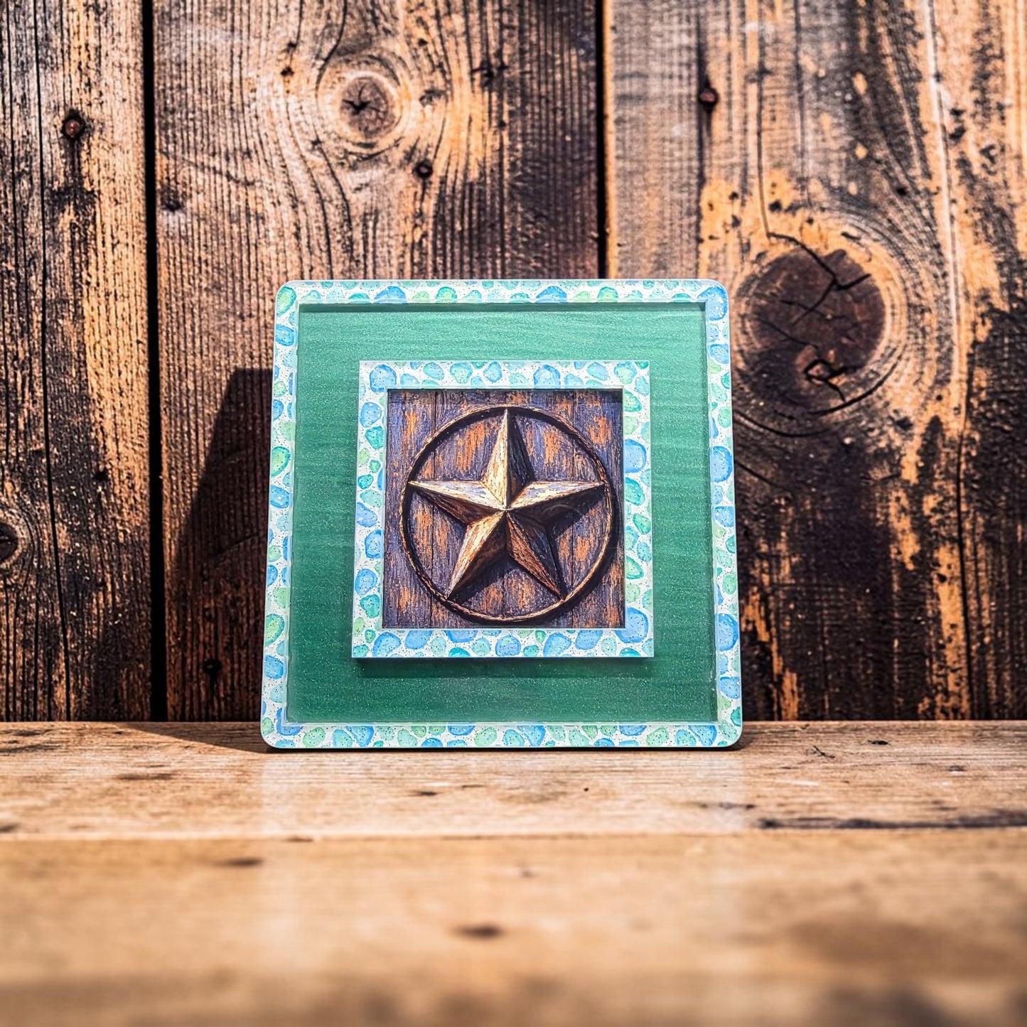 Sea Pebbles & Sage Interchangeable Night Light | Interchangeable Art
