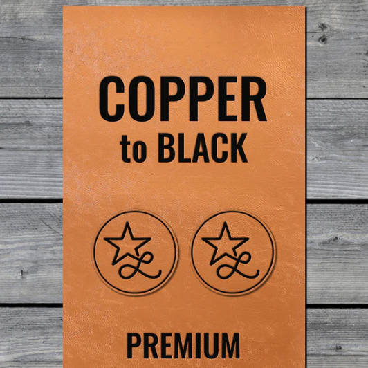 Petty Since Birth Copper Leatherette Patch