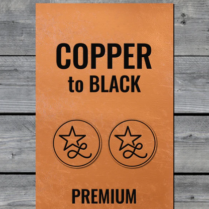 Petty Since Birth Copper Leatherette Patch