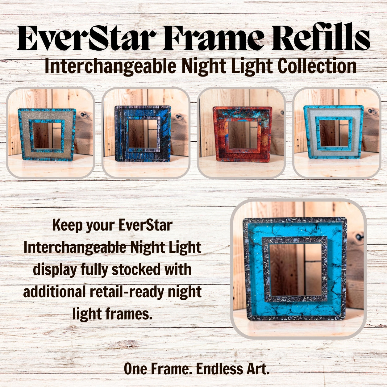 EverStar Interchangeable Art Scene Refill Pack