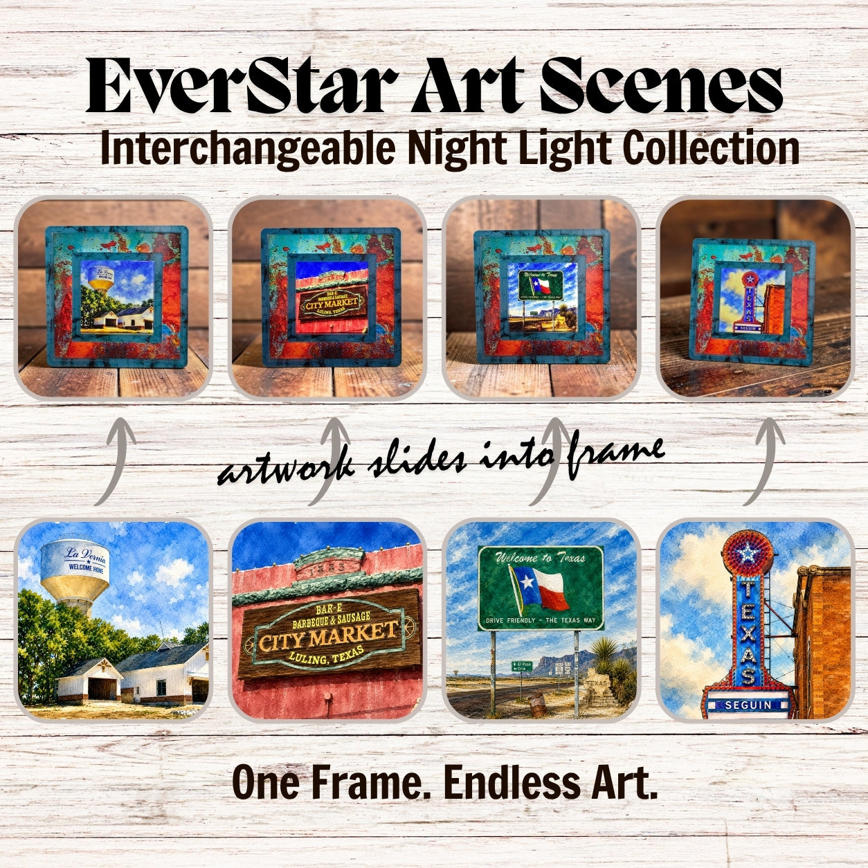 EverStar Main Street Interchangeable Night Light Collection
