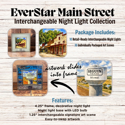 EverStar Main Street Interchangeable Night Light Collection