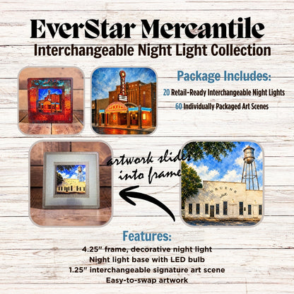 EverStar Mercantile Interchangeable Night Light Collection