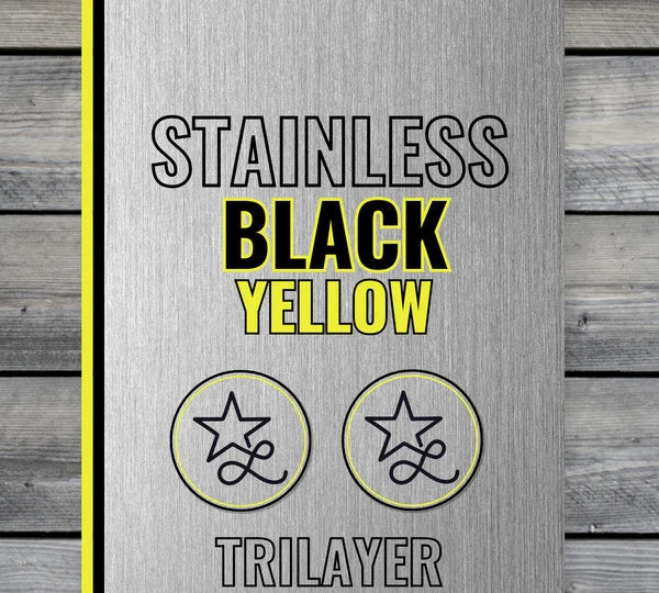 Country Sunflower Stainless Acrylic Patch
