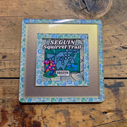 Seguin Texas Landmark Decor | Seguin Squirrel Trail Night Light | Interchangeable Art