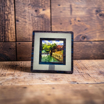 Zedler Mill Interchangeable Night Light Art Scene, Luling, Texas, Watercolor City Landmark