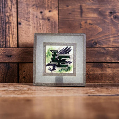 Luling Eagles Interchangeable Night Light Art Scene, Luling, Texas School Spirit