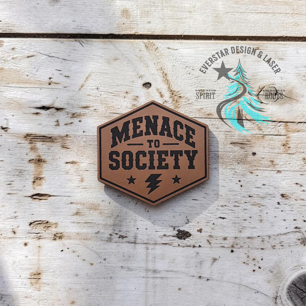 Menace to Society Leather Patch