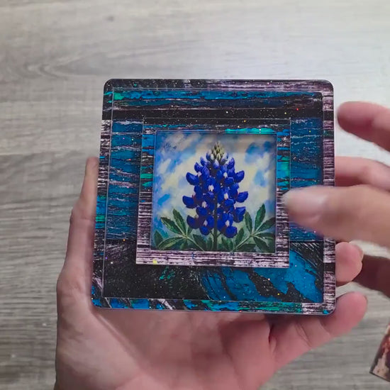Acoustic Guitar Interchangeable Night Light Art Scene Insert