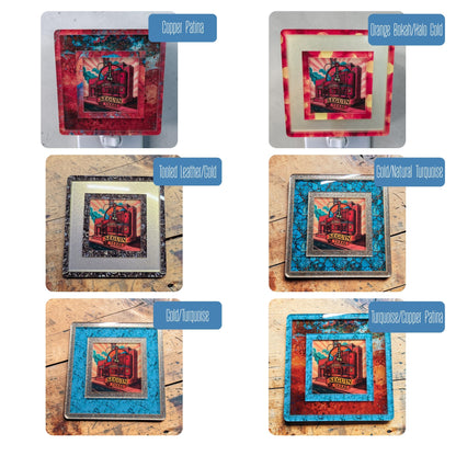 Seguin Texas Theatre Night Light | Historic Landmark Decor (Interchangeable Art)