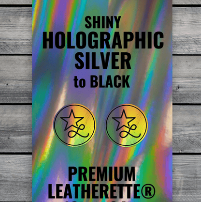 250 Years Holographic Eagle Leather Patch